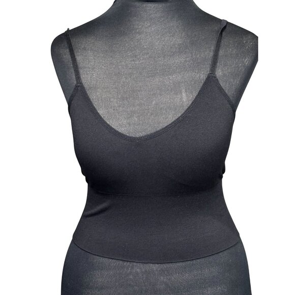 Set Of 3 Marilyn Monroe Camisole Tops Adjustable Straps Size L White Black Gray - Picture 8 of 16